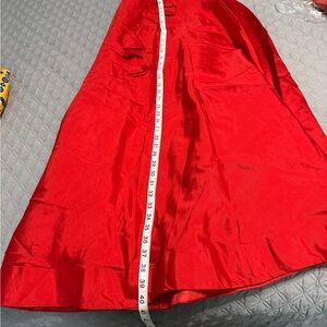 Elegant Red Women's Skirt